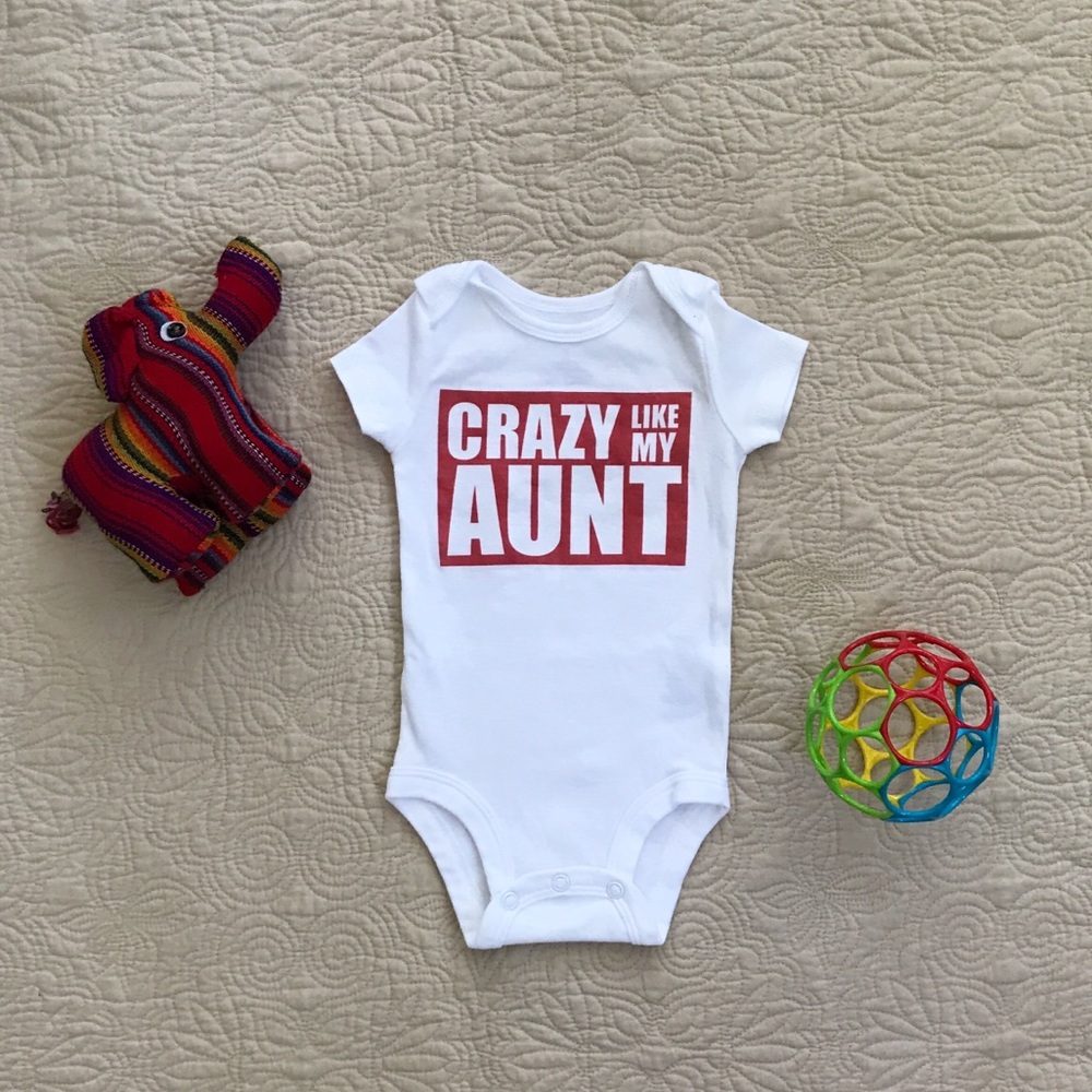 Carter’s Bodysuit with Custom Screenprint